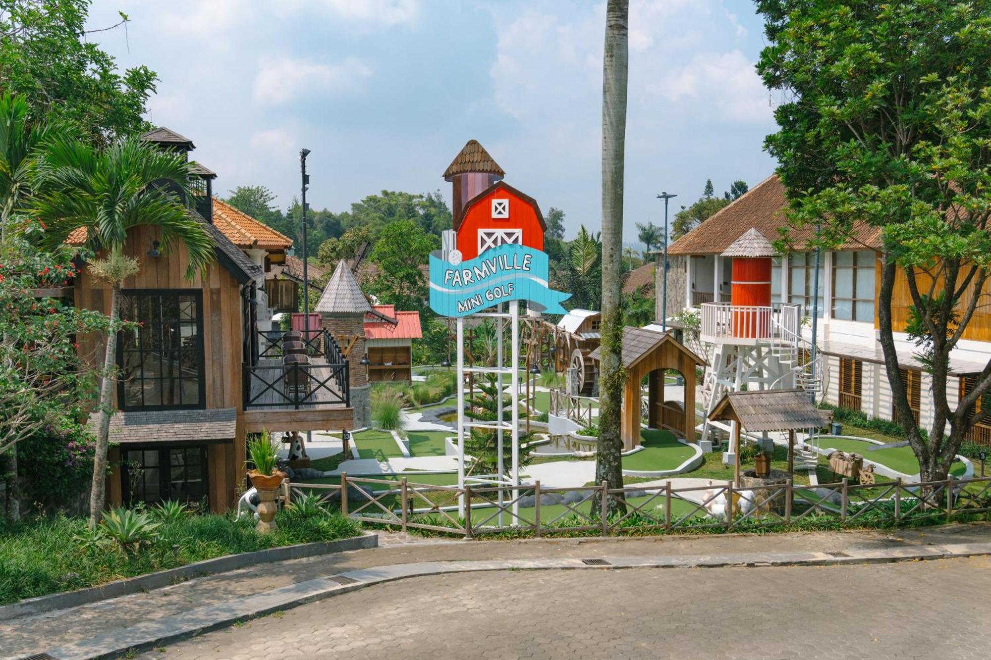 Novus Giri Resort y Spa Puncak Exterior foto